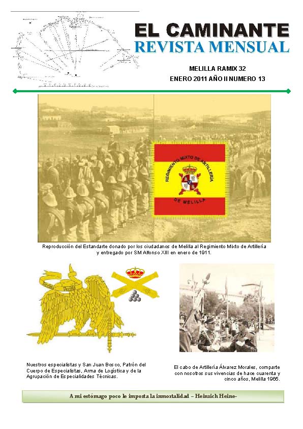 Portada de EL CAMINANTE núm. 13 Portada de EL CAMINANTE nº 13